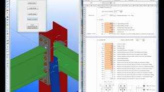 tekla excel auto connection.flv