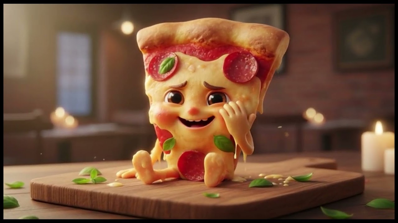 talking pizza