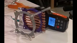 Smaller version Ionic thruster attempt 2 high voltage dc