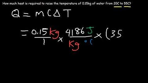 Latent Heat of Fusion and Vaporization, Specific Heat Capacity & Calorimetry - Physics