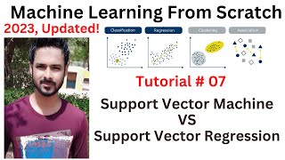 Tutorial 07: Support vector regression | Machine Learning | machine learning algorithm | svm | svr