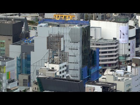 東急プラザ原宿『ハラカド』の建設状況（2023年4月16日）