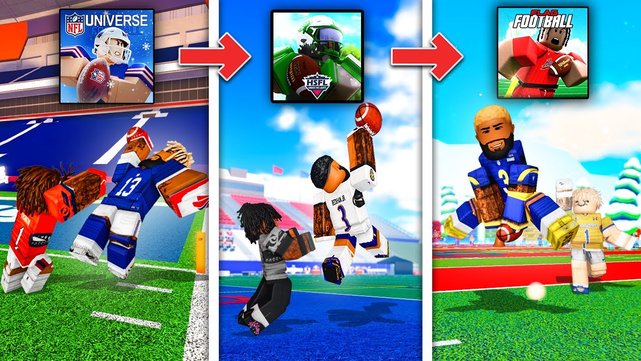Playing EVERY Roblox Football Game BUT Its Spectacular Catches Only