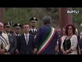 Открытие памятника погибшему в Сирии Герою России Александру Прохоренко в Италии