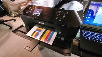 Canon PIXMA MX922 - CMYK Print Test