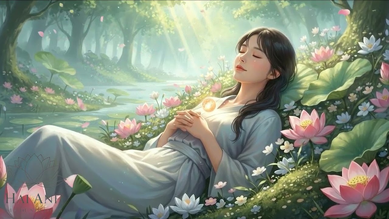 Relaxing Music with Rain Sounds for Sleeping & Meditation 🌱 Deep Sleep • Calm Mind •