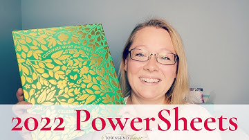 ***NEW 2022 POWERSHEETS GOAL PLANNER | FULL REVIEW & WALKTHROUGH
