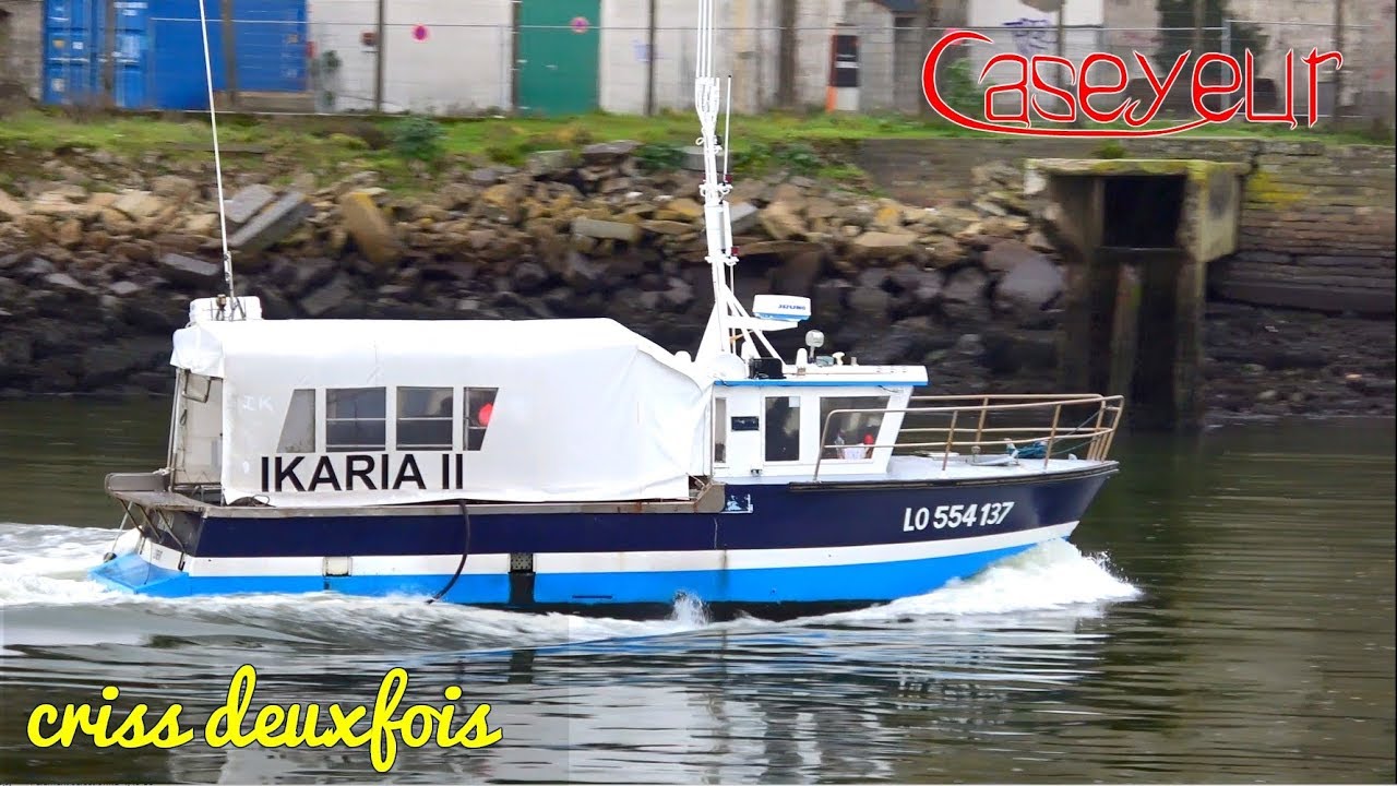Bateau de Pêche ; Caseyeur ; Ikaria II ; Moby Dick ; Kéroman ; Rade de Lorient ; Bretagne ; France