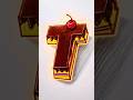 “3D Chocolate Letter T 🤤 | Satisfying Drawing #short #3dart #drawing #satisfying #letterT #art