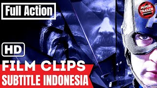 CAPTAIN AMERICA: All Best Fight Scenes | Subtitle Indonesia - Sub Indo