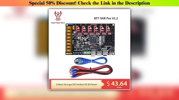 Best BIGTREETECH SKR PRO V1.2 32Bit Control Board 3D Printer Parts SKR V1.3 RAMPS 1.4 A4988 TMC2208