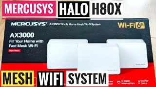 MERCUSYS 💥  Halo H80X 🔥 Mesh WiFi System ✅