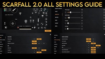 🎯 Scarfall 2.0 All Basic Settings /Gameplay Control / Pickup / Customize Settings Guide & Explain