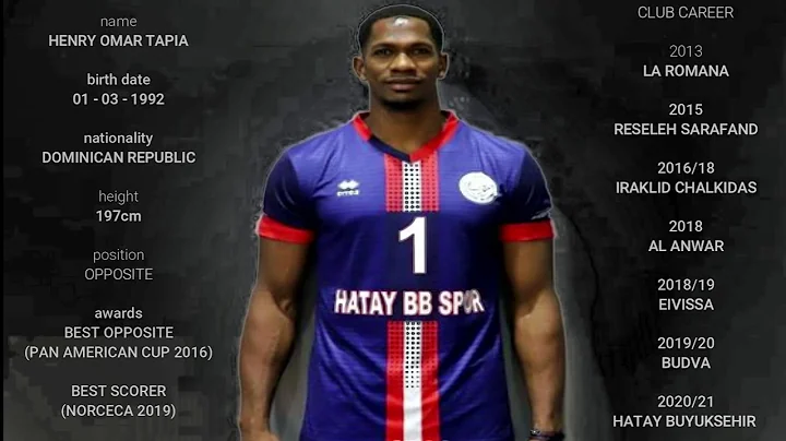 Henry Omar Tapia | Dominican volleyball machine