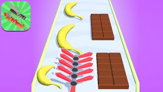 BLADE STACK game MAX LEVEL SCORE 🌈👸💅 Gameplay All Levels Walkthrough iOS Android New Game App Fun 3D screenshot 5