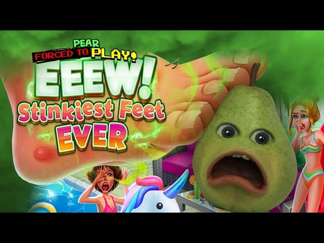 Pear Forced To Play Eeew Stinky Feet 1 Youtube - roblox escape gym obby grapefruit plays