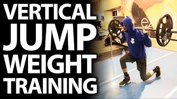 FULL Weight Training Vertical Jump Workout! (How To Increase Your Vertical and Jump Higher)