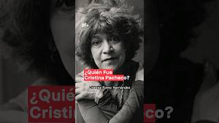 ¿Quién era la periodista Cristina Pacheco? #nmas #shorts #television