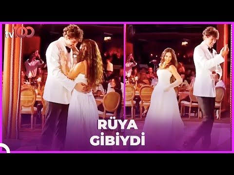 Ebru Şahin ve Cedi Osman'ın düğün dansı büyüledi