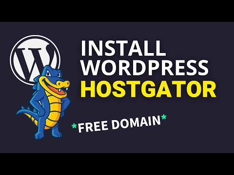 How to Install WordPress on HostGator (2022) - Beginners Tutorial