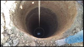 (KUWA) well making process in India totally safe and hard work my own construction site March11,2024