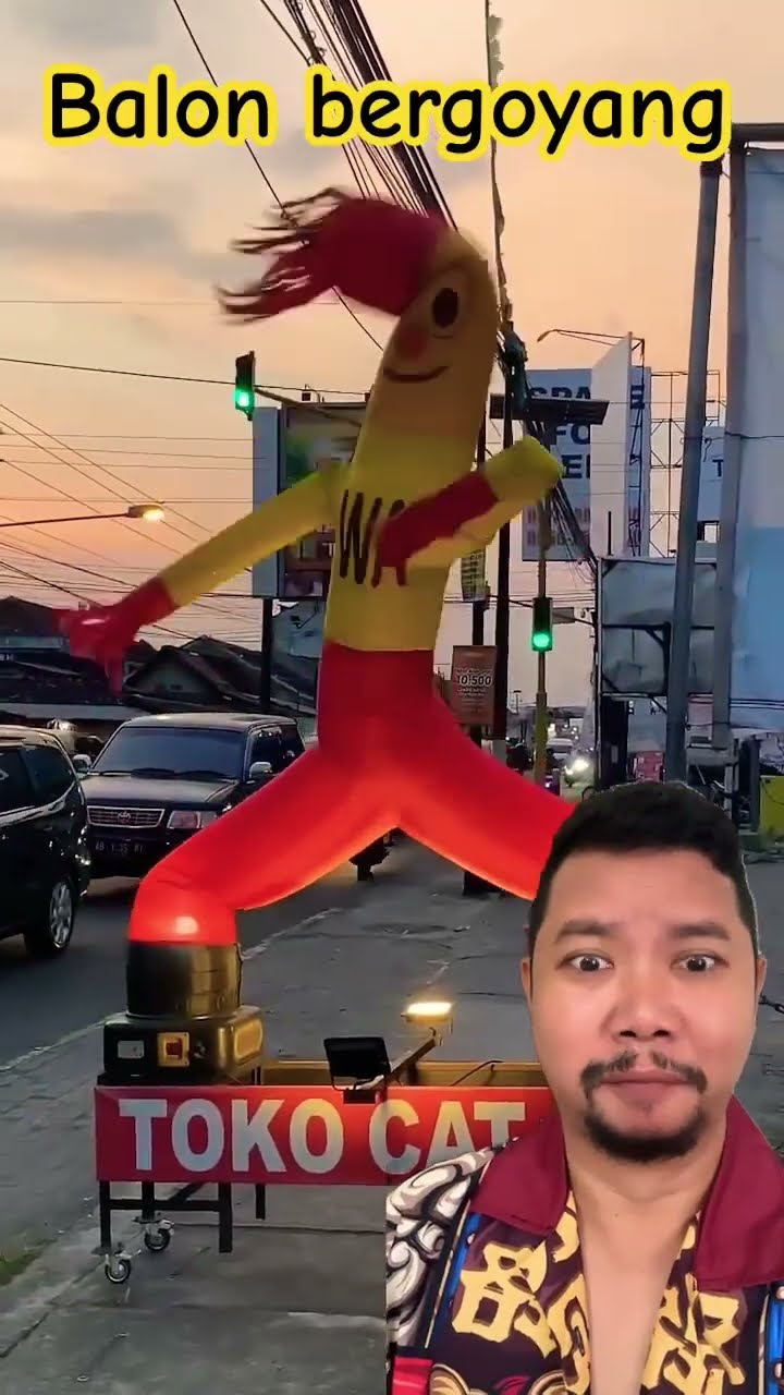 BALON JOGED BERGOYANG!!!???#shortsfeed #shorts #shortsviral #ballon #shorts