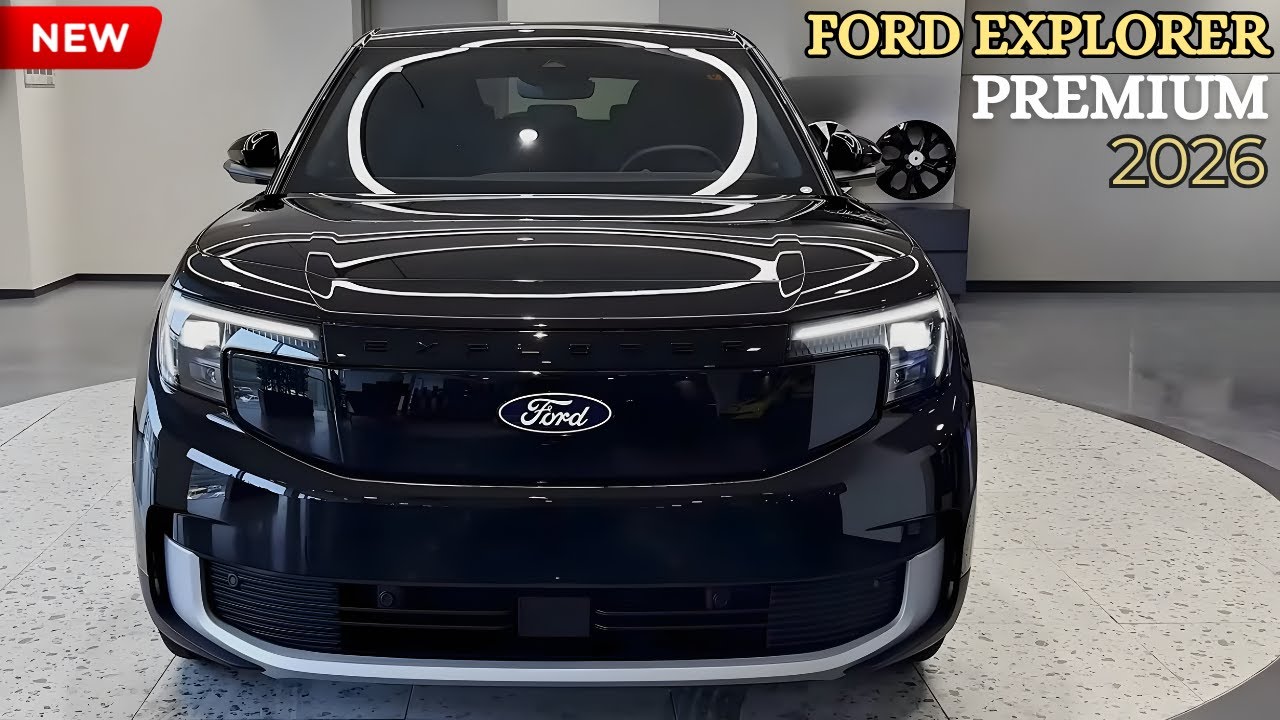 2026 Ford Explorer Premium – Stunning Redesign with Power and Style!