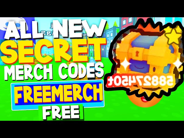 Pet Simulator X Merch Codes (Nov 2022) What Is A Merch Code?