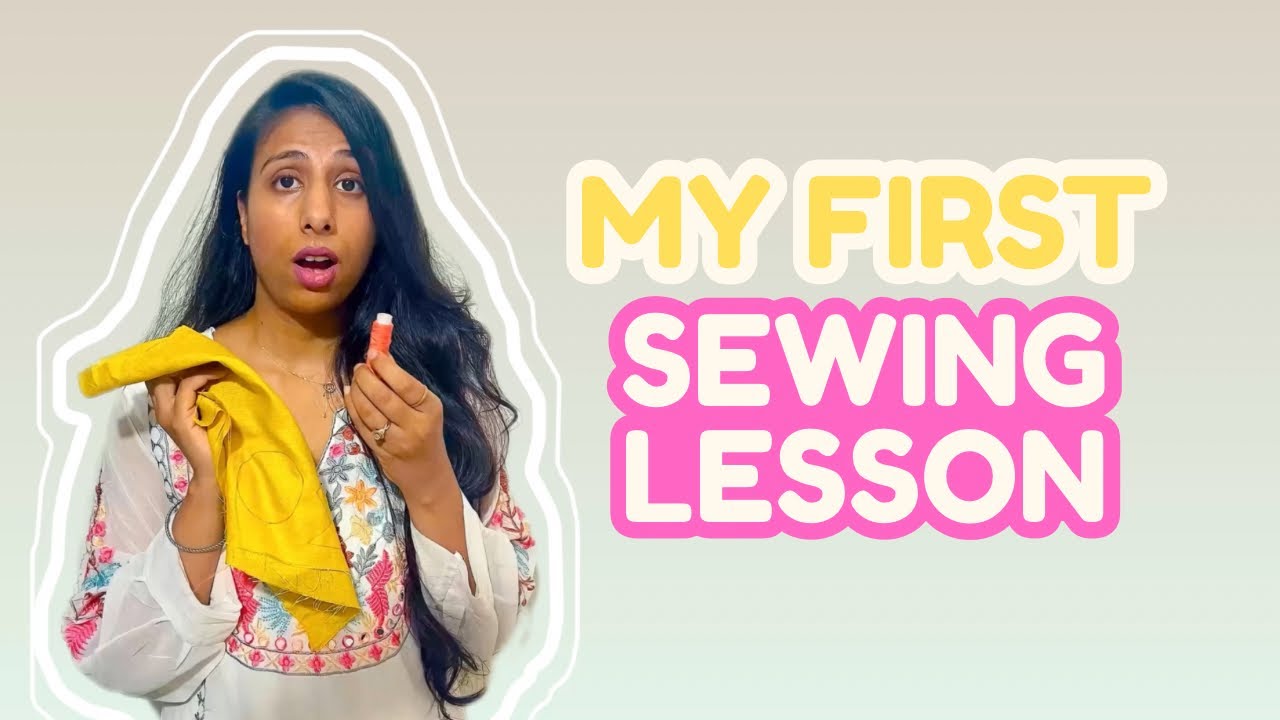 First Stitch From Zero to First Stitches | Sewing for Absolute Beginners - YouTube