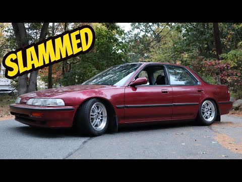 SLAMMING A 1990 ACURA INTEGRA