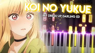 Koi no Yukue - My Dress-Up Darling ED | Akari Akase (piano)