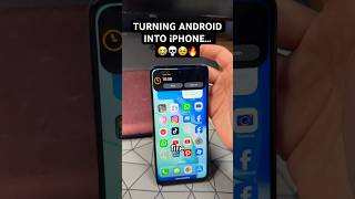 I TURNED MY ANDROID INTO AN iPHONE… #iphone #android #techtok