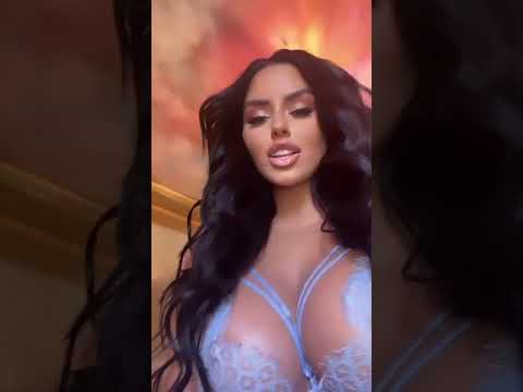 Abigail Ratchford in See Through Lingerie | Part 1 | 26-03-2021 #Shorts