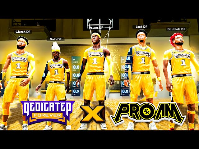 I CREATED A DF PRO AM TEAM... class=