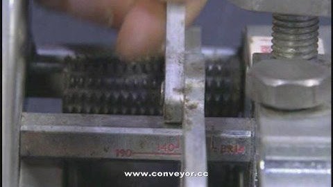 Skiving a heavy black belt with Flexco