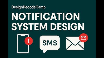 Scalable Notification System Design | Multi-Channel Architecture (Push, SMS, Email)