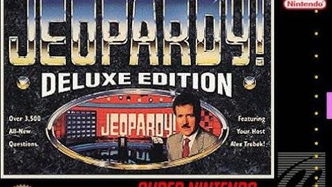SNES Jeopardy! Deluxe Edition 8th Run Game #10