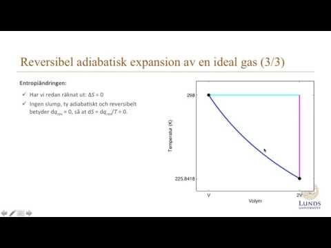 Video: Skillnaden Mellan Adiabatiska Och Isentropiska Processer