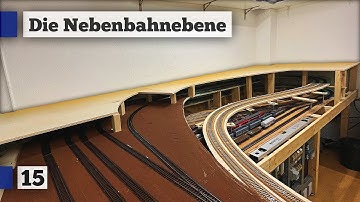 The last track boards for the branch line are created | Building a H0 model railroad - Episode 15