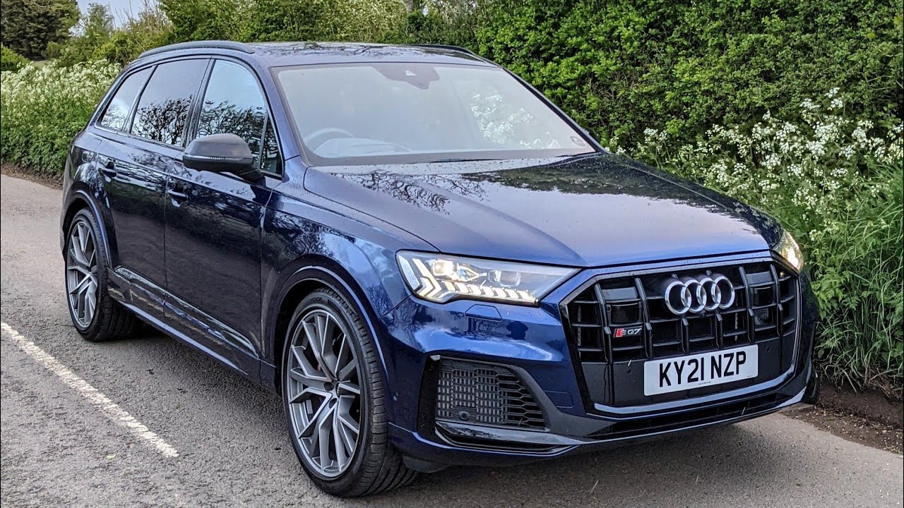 7 Seats & 0-60 3.8 Seconds! New Audi SQ7 V8 Petrol Review | 4K