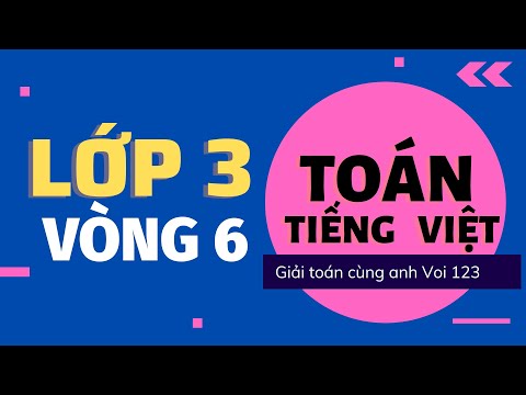 Video Violympic Toán Lớp 3 Vòng 6 năm 2021 | Giải toán trên... - youtube