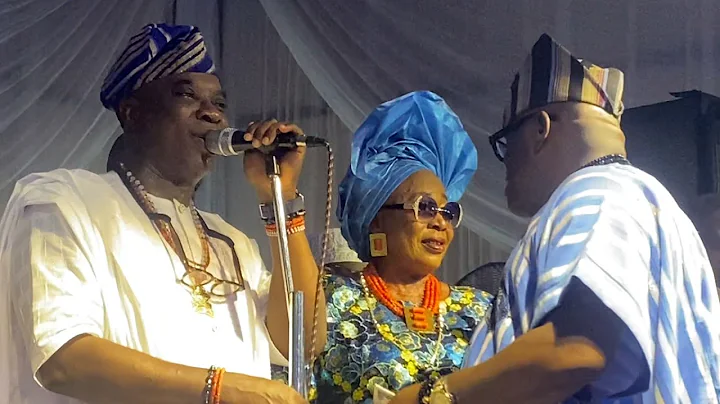 K1 DE ULTIMATE LIVE AT THE INSTALLATION CEREMONY OF OTUNBA & YEYE OTUNBA MABADEJE OF IJEBULAND