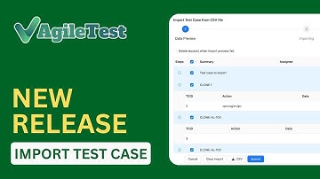 Import / Export Test Case | AgileTest New Feature January 2024