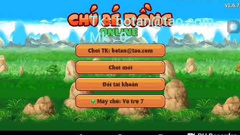 NRO : Cho Acc Vip Có Đệ Tử Ko Đổi Đc MK