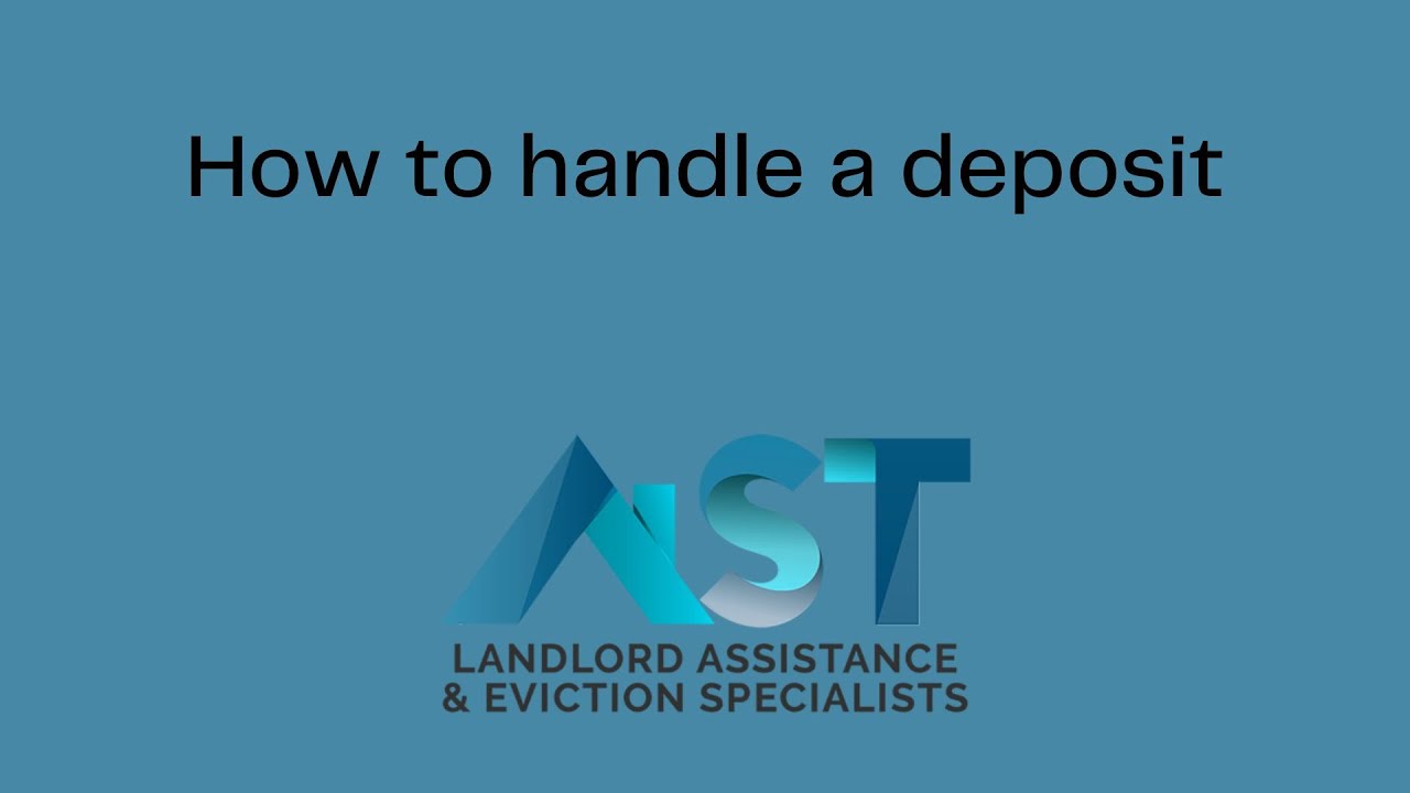 How to handle a deposit UK Landlords YouTube