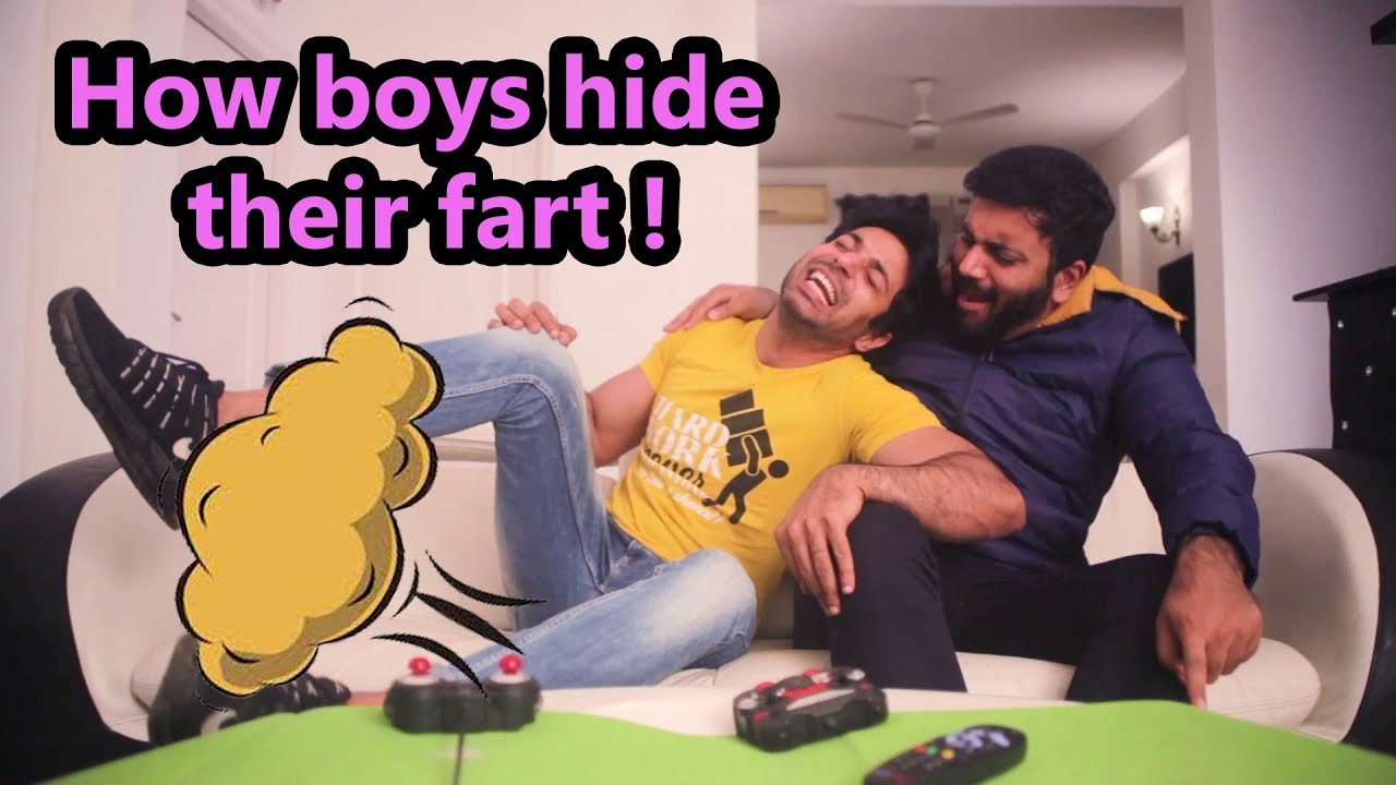 how boys hide their fart, farting pranks in public, PAAD, paad sound, fart ...