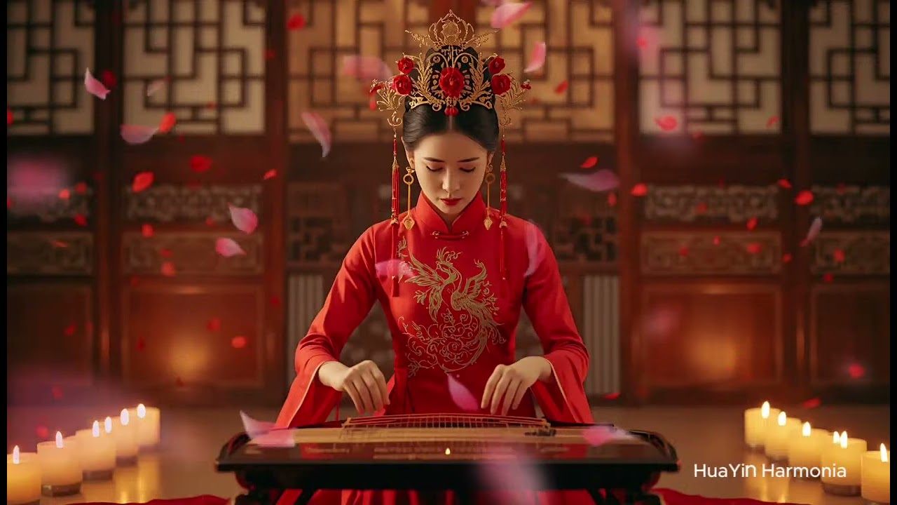 Relaxing Chinese Instrumental Music Live | Peaceful Guzheng & Erhu 夜色古筝二胡轻音乐直播