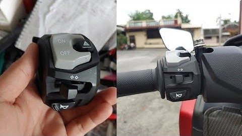 PLUG AND PLAY LEFT HANDLE SWITCH FOR HONDA CLICK 125 150 160