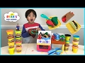 Play Doh Meal Makin Kitchen Playset Toys For Kids! Pretend Play Food DIY Breakfast Sweet Treats