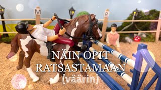 NÄIN OPIT RATSASTAMAAN (väärin😅)